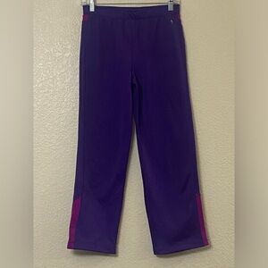 Purple Sweatpants with Pink Accents